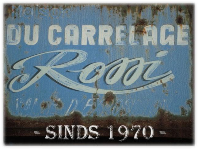 Rossi & Fils à Sclessin - Souvenirs de notre 1ère enseigne