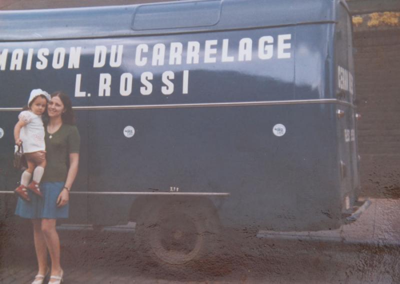 Rossi & Fils à Sclessin - Souvenirs de notre 1ère camionnette