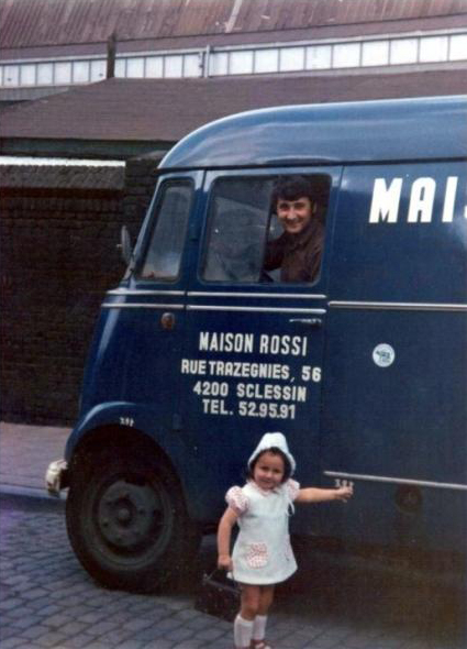 Rossi & Fils à Sclessin - Souvenirs de notre 1ère camionnette