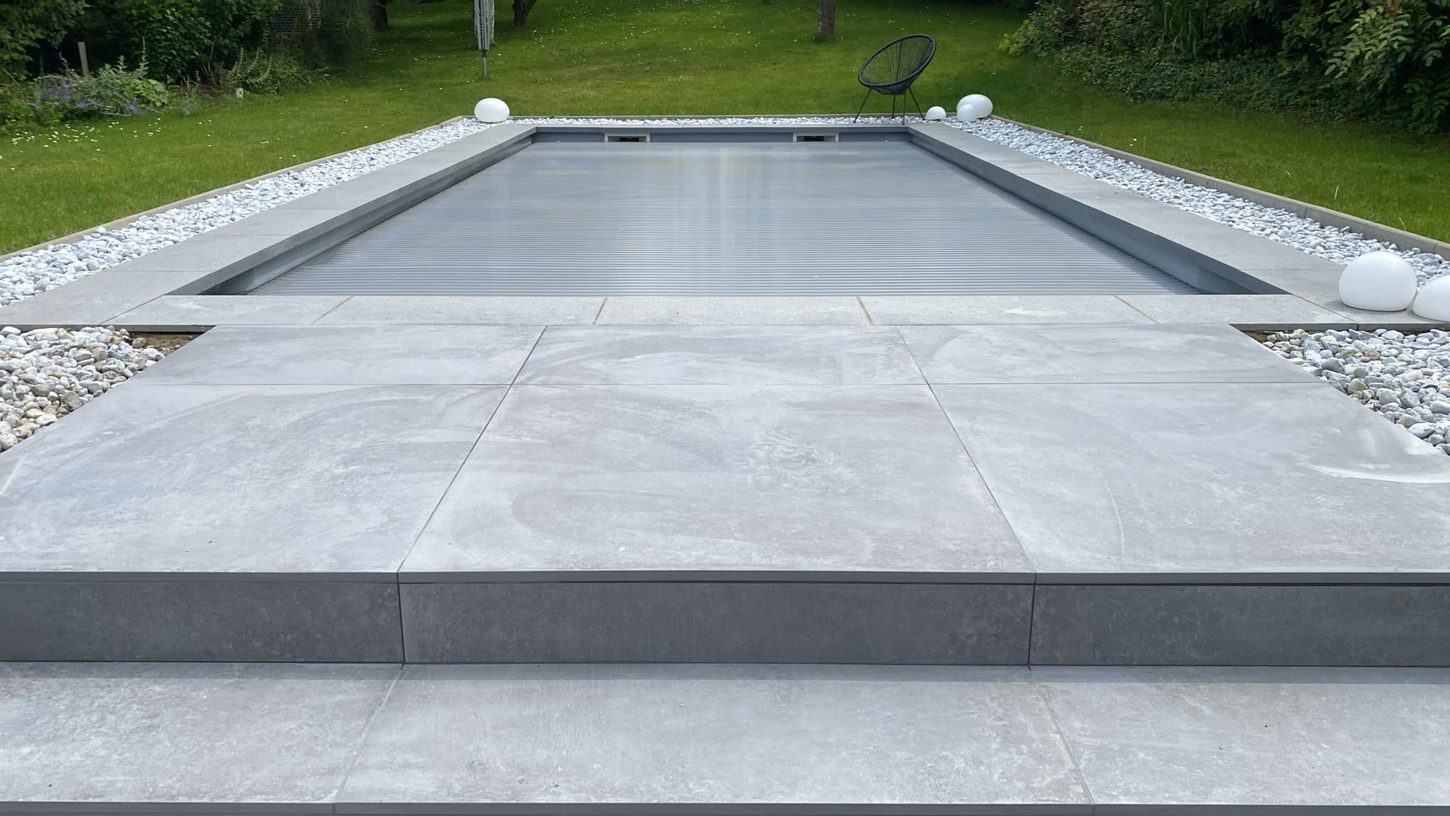Carrelage d'extérieur antidérapant pour terrasse